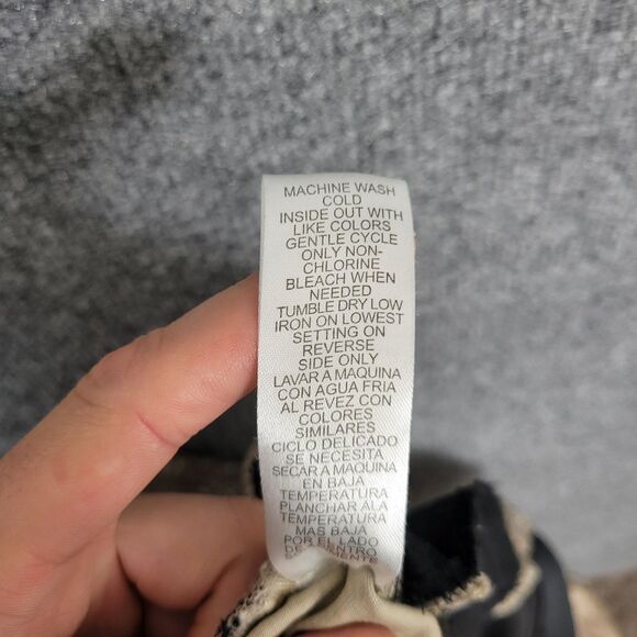 DEMOCRACY Tropical Palm Leaf AB TECHNOLOGY B1565SNX2 Skinny Pants SIZE 10 - Picture 8 of 11